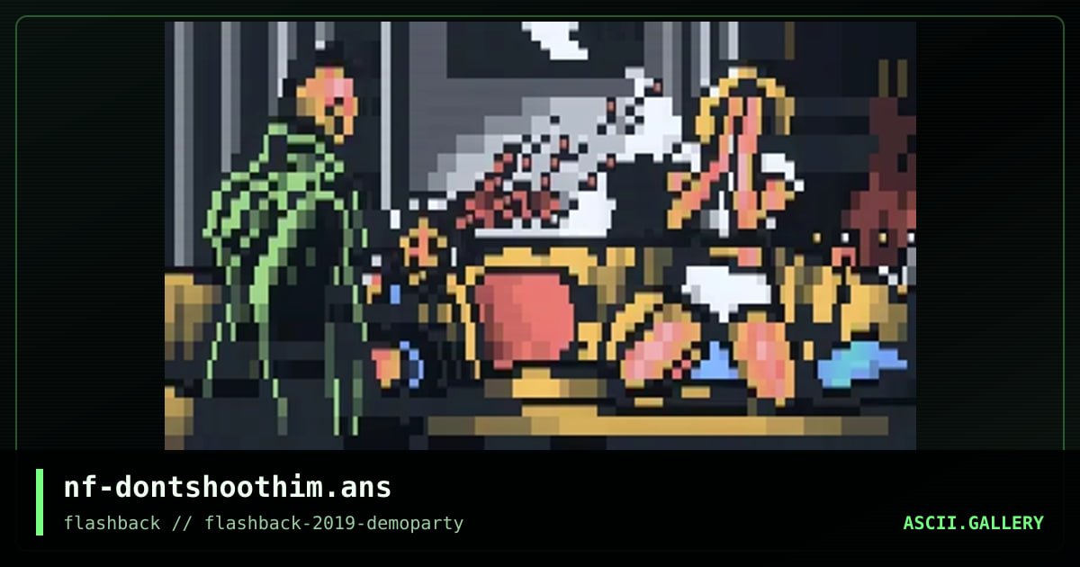 NOOOO don't shoot him, by necro, 2019