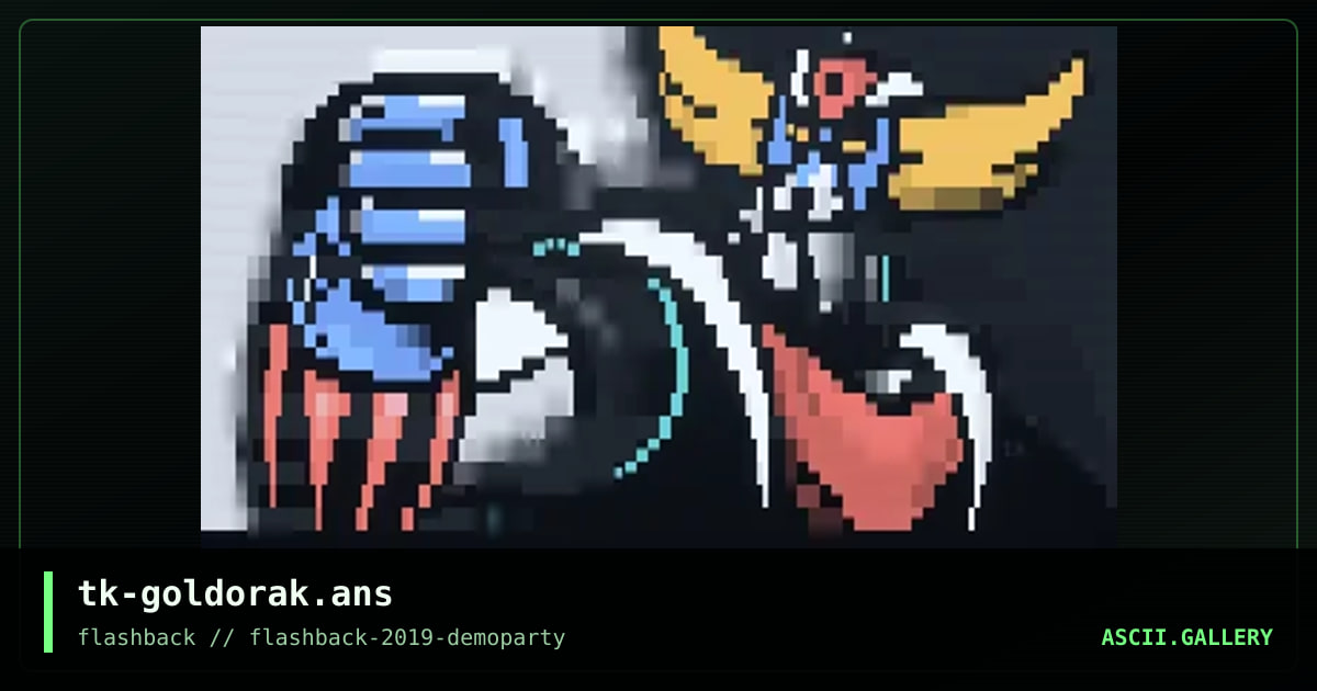 Goldorak - Grendizer, by the knight, 2019