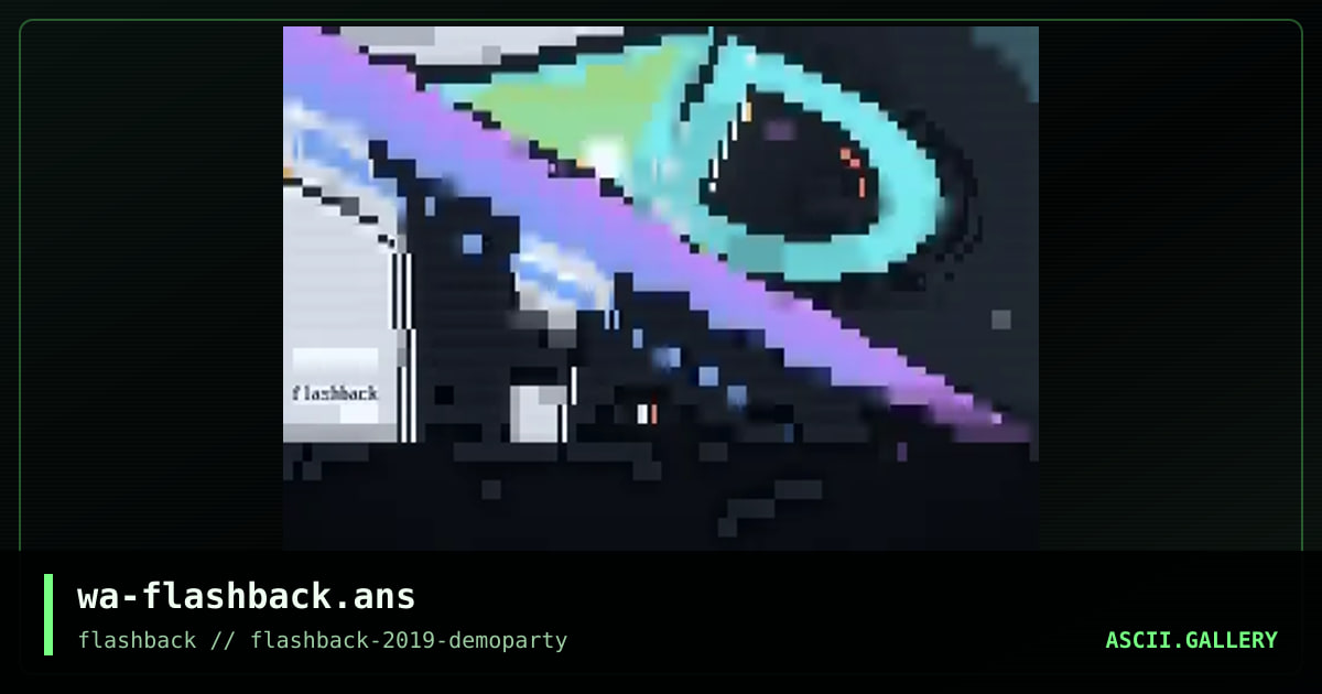 flashback!!! bitches, by warpus, 2019