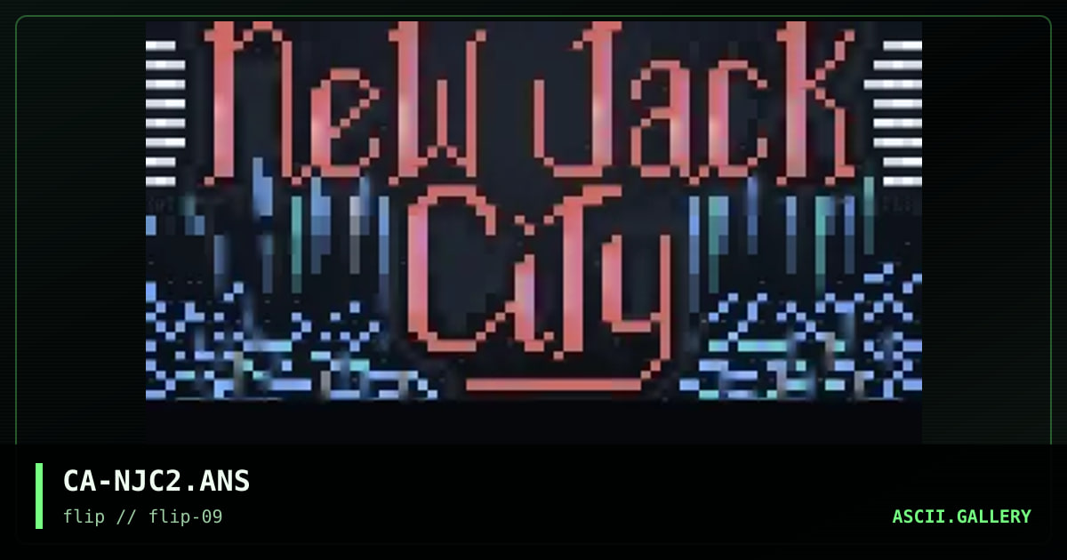 New Jack City, by catastrophe, 1995