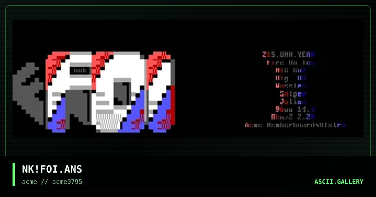 Fire On Ice, by nukem, 1995