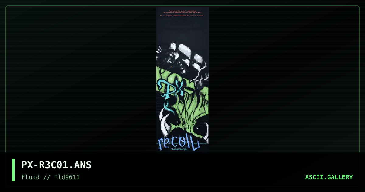 recoil, by perplexer, 1996