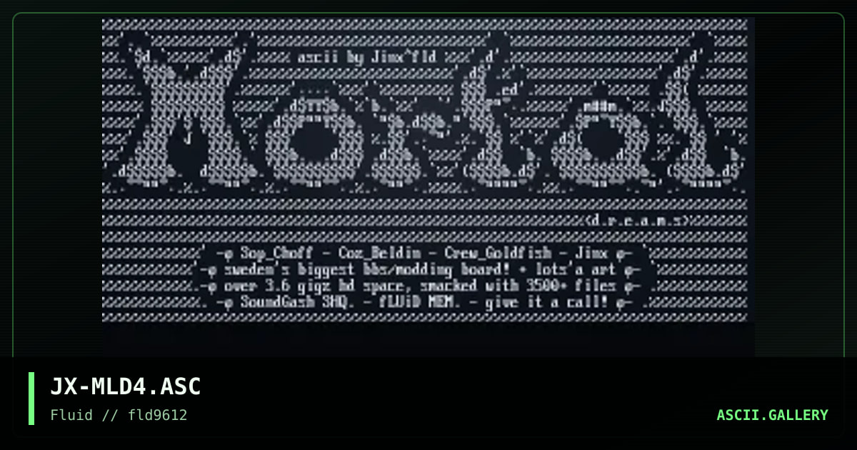 ++-m0RtAl dREAMS-++, by jinx, 1996