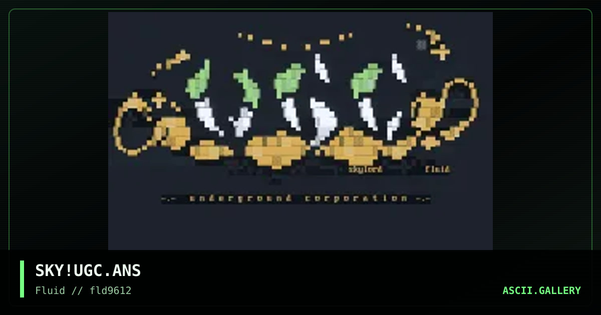 underground corporation, by skylord, 1996