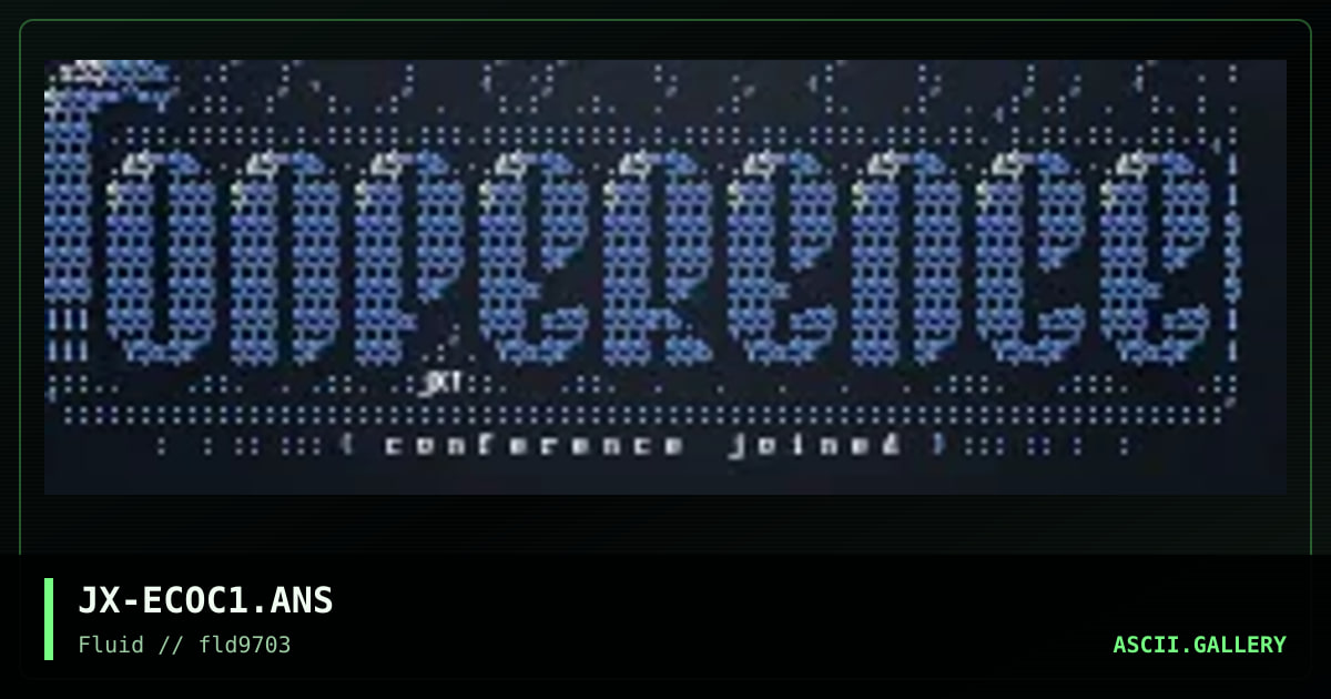 cOnfEREnCe fOr elaStiC.->, by jinx, 1997