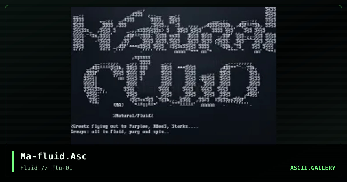 nAtuRaL/fLuiD, by minding age, 1998