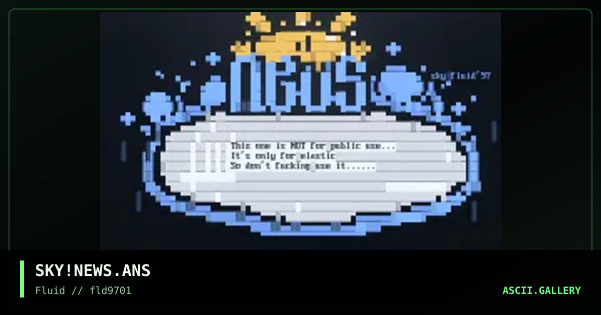 news ?!?!, by skylord, 1997