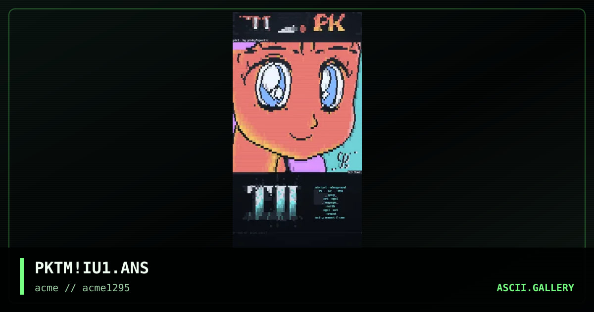 inimical underground, by pinky, torment, 1995