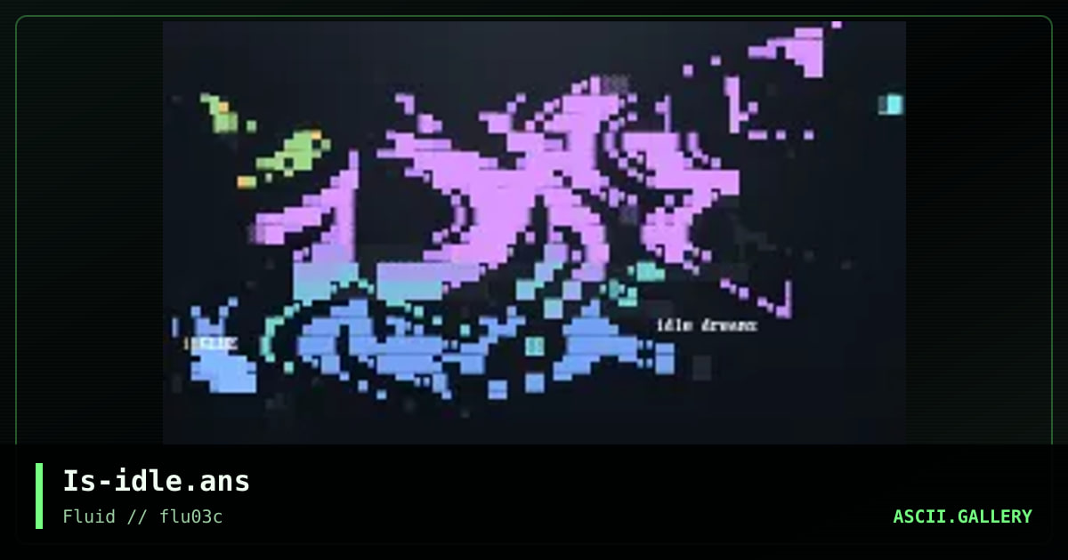 Idle Dreams, by prosthesis, 1999