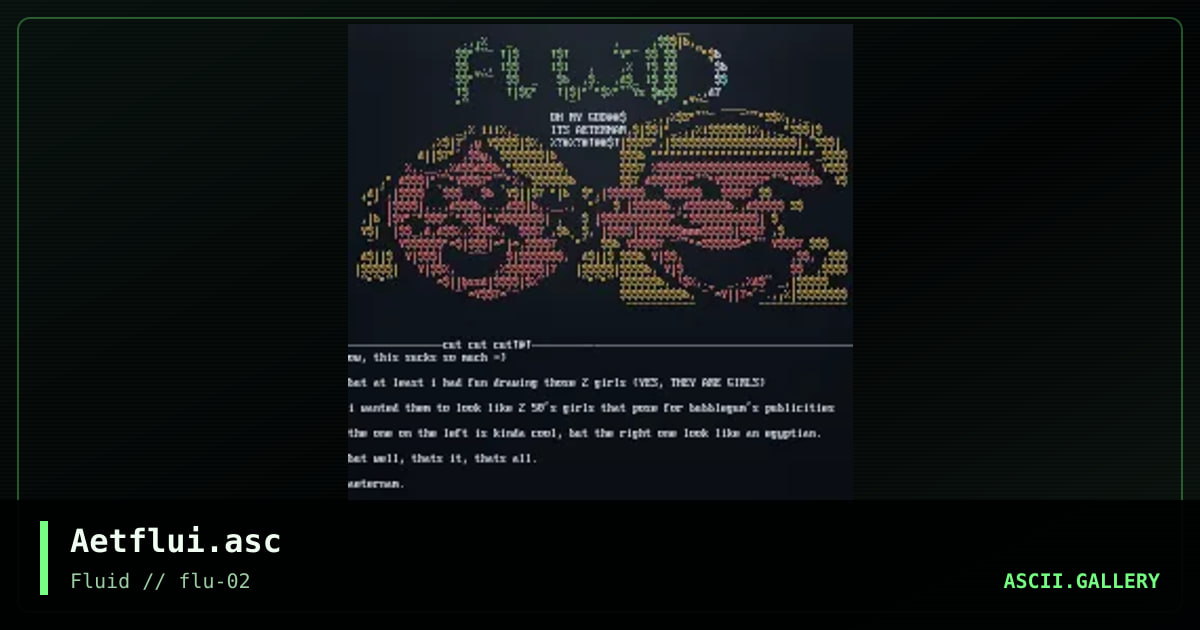Fluid rules!, by aeternam, 1999