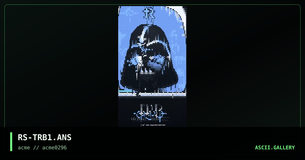 the rebel base, by rusty, 1996