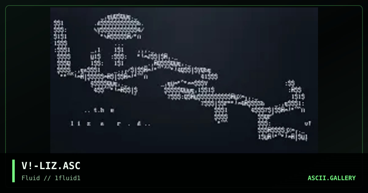 The Lizard, by visionary, 2001