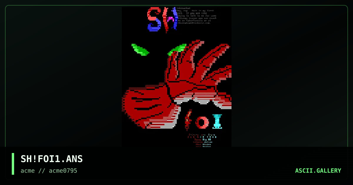 Fire on Ice, by shadowhawk, 1995