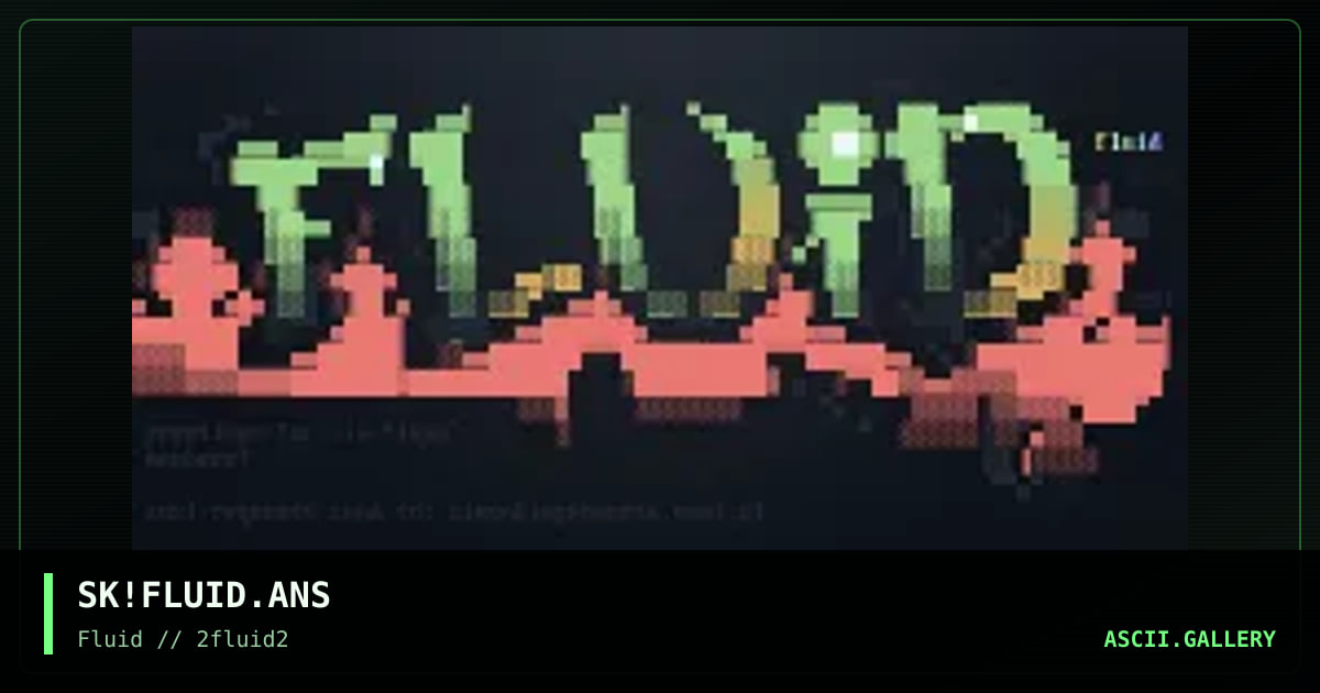 fLUID logo2, by simonking, 2001