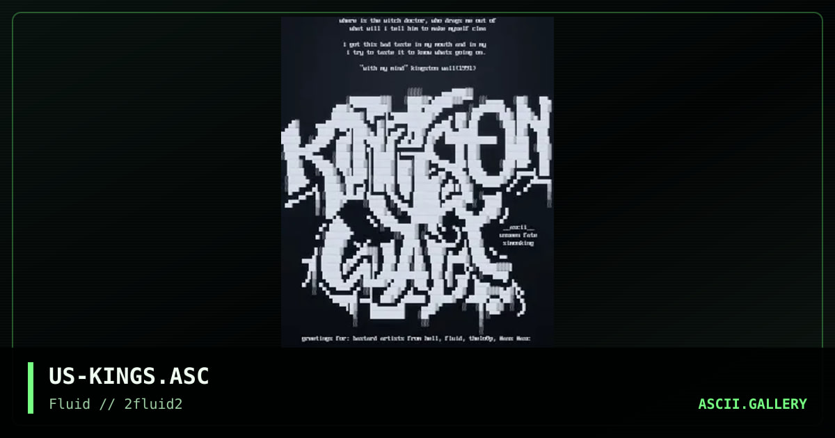 kingston wall 1991, by simonking, unseen fate, 2001