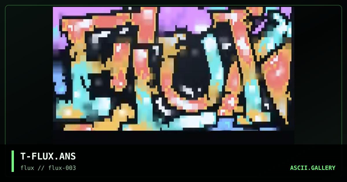flux, by toot, 1997