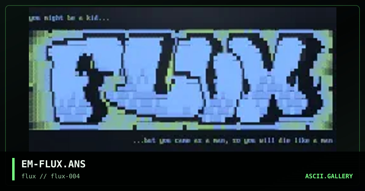 phlukz lohgoh, by evil milkman, 1997