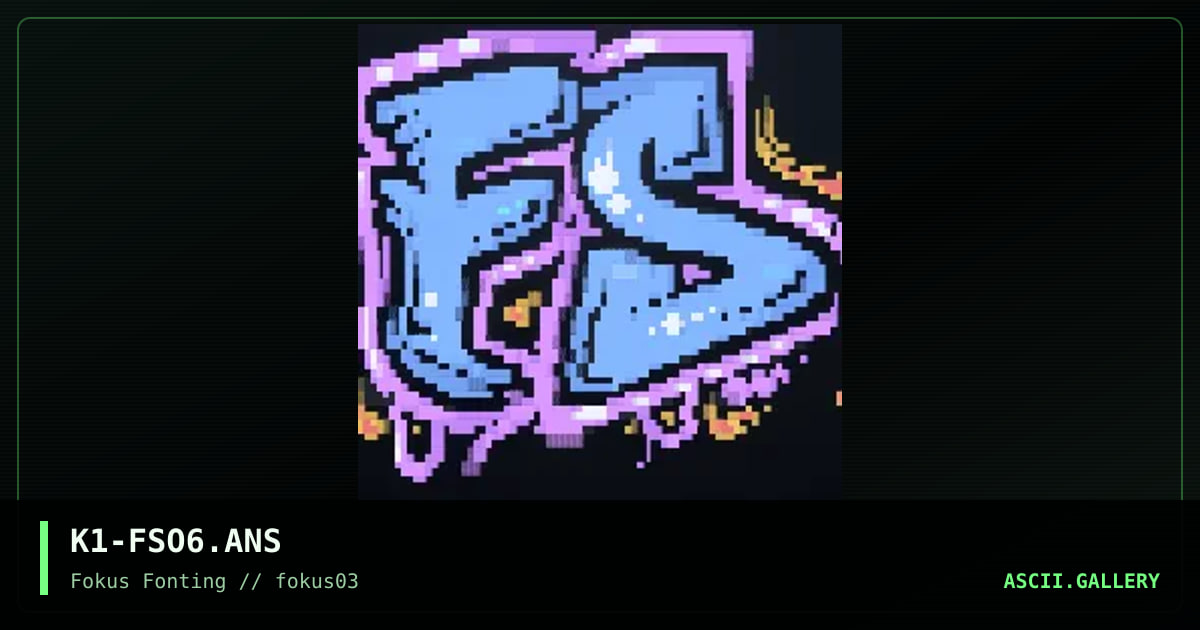 Fokus fonting, by knocturnal, 1999