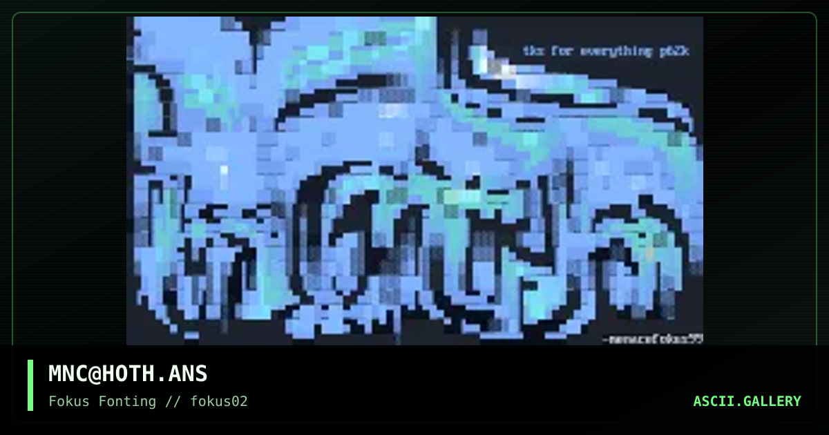 Hoth, by menace, 1999