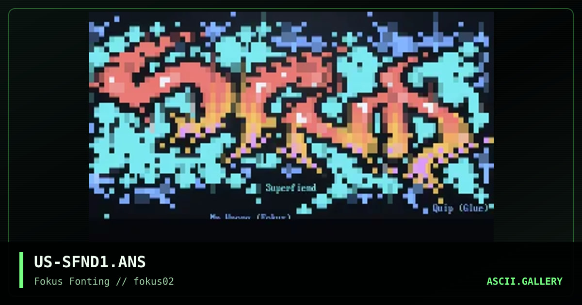 Superfiend, by quip, mr wrong, 1999