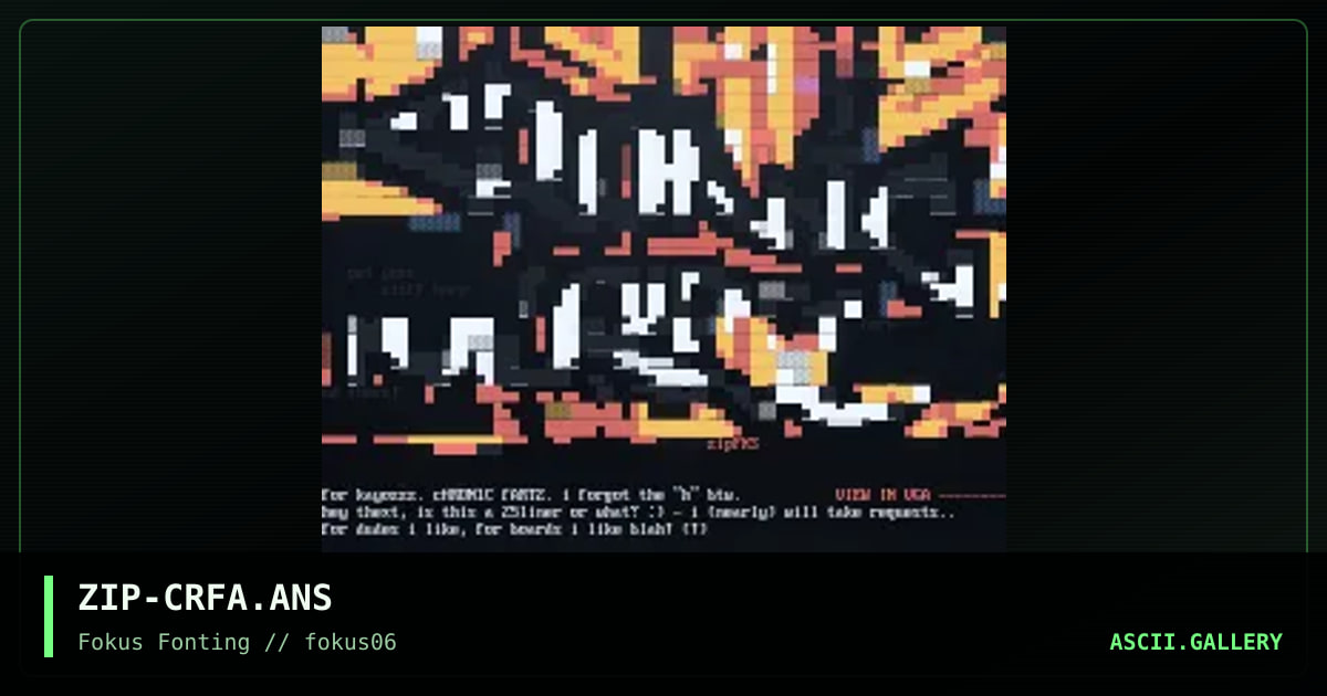 Chronic Farts, by zippy, 1999