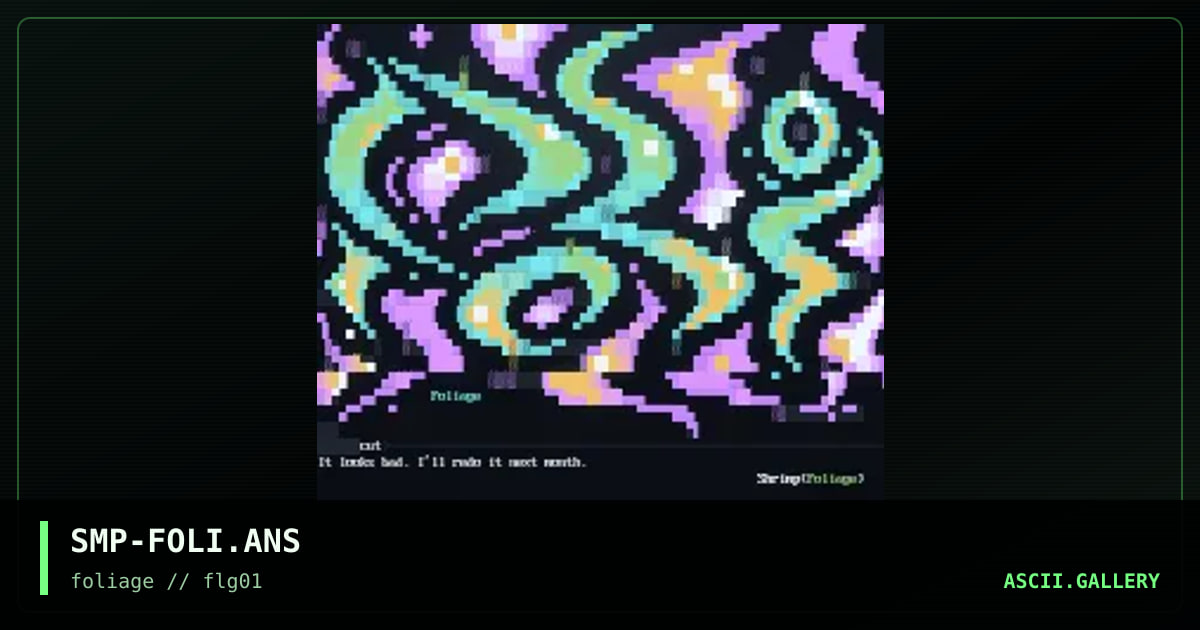 FOLIage, by shrimp, 2001