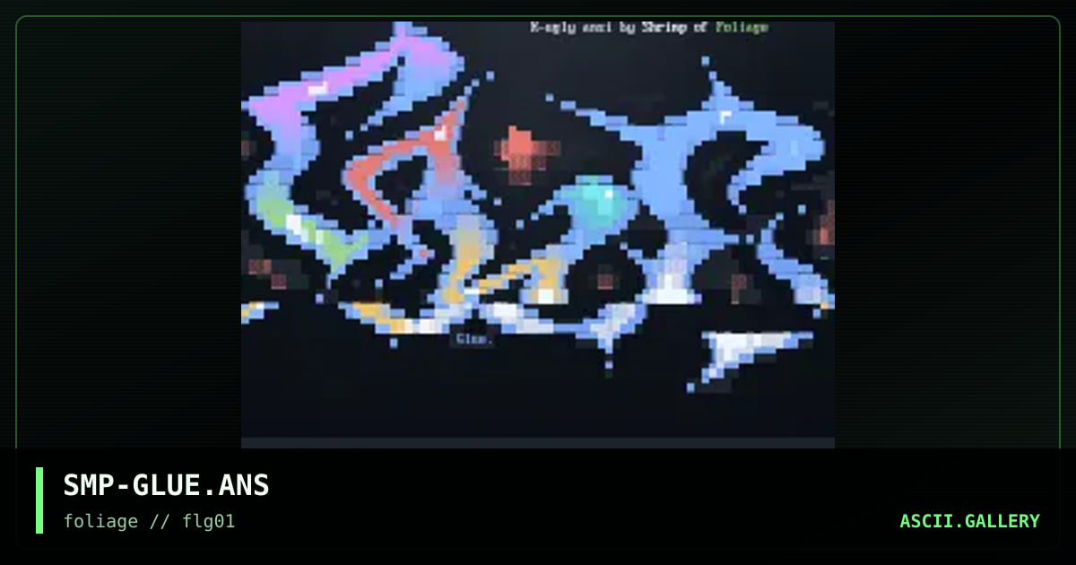 SMP-GLUE.ANS, by shrimp, 2001
