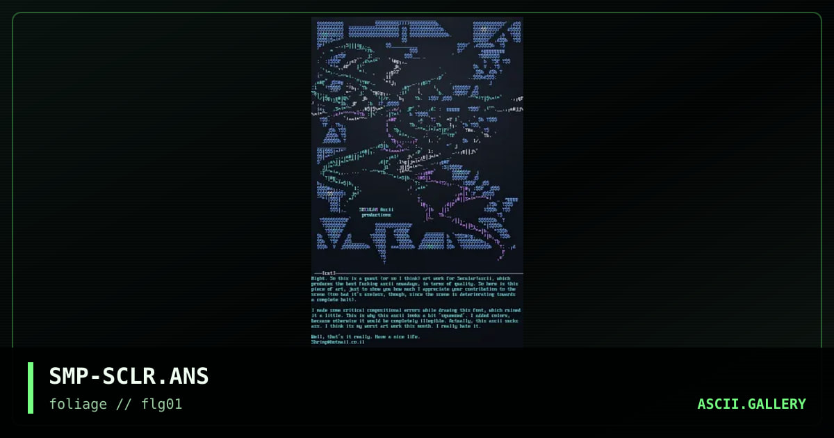 SMP-SCLR.ANS, by shrimp, 2001