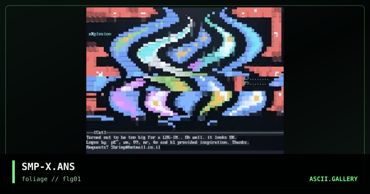 SMP-X.ANS, by shrimp, 2001