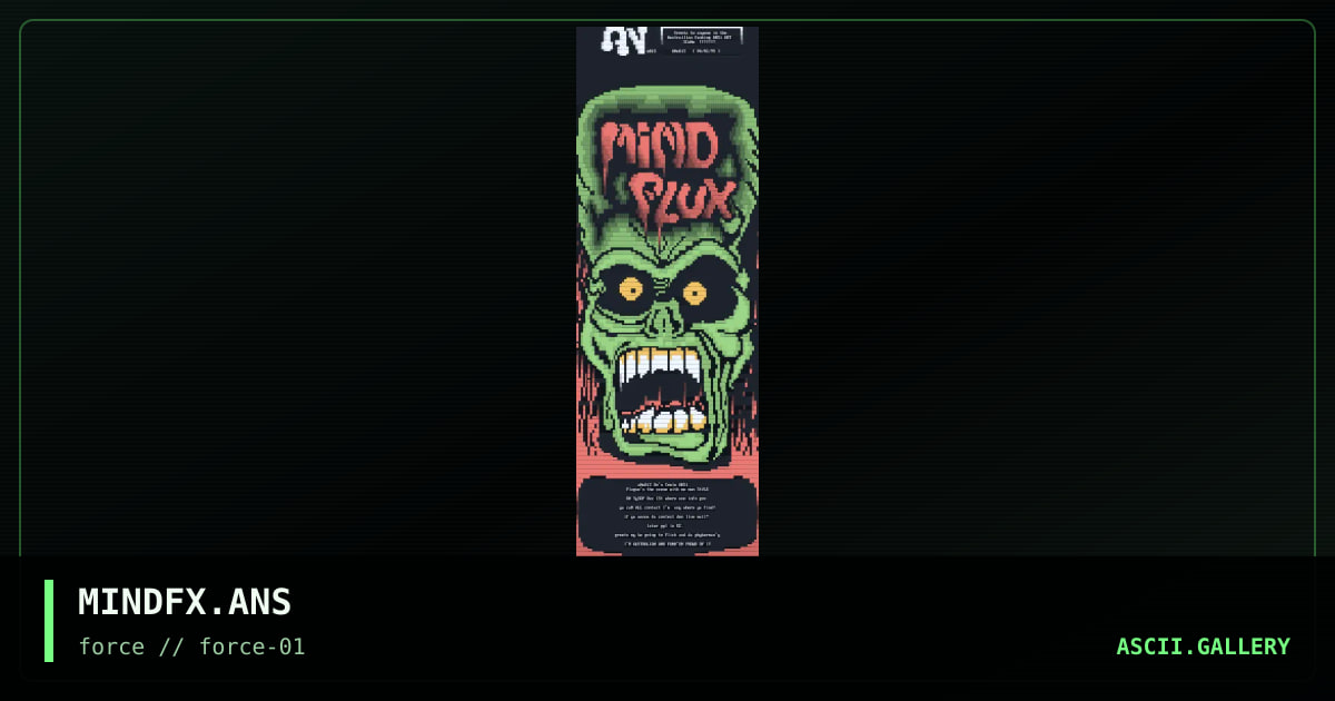 MINDFX.ANS, by anubis, 1995