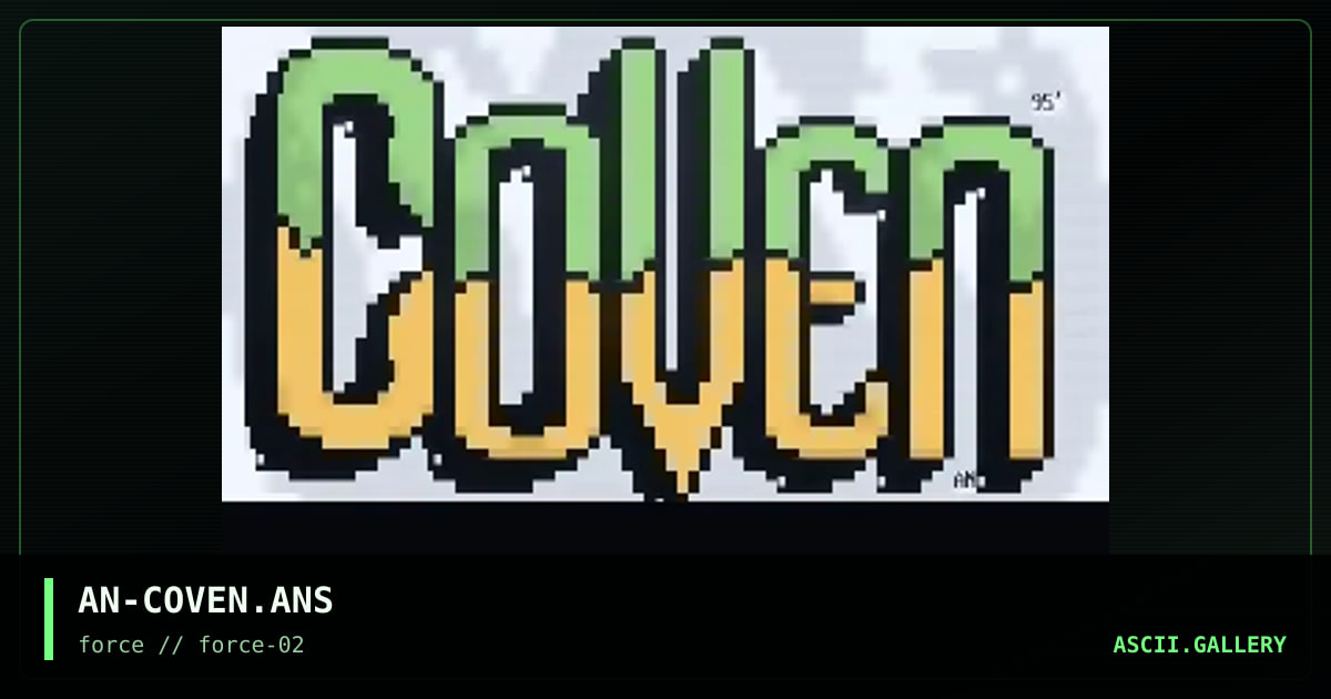 CoVeN 95, by anubis, 1995