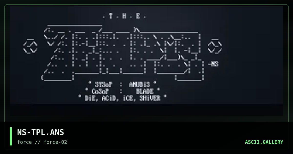 TeMPLe LoGo, by netslider, 1995