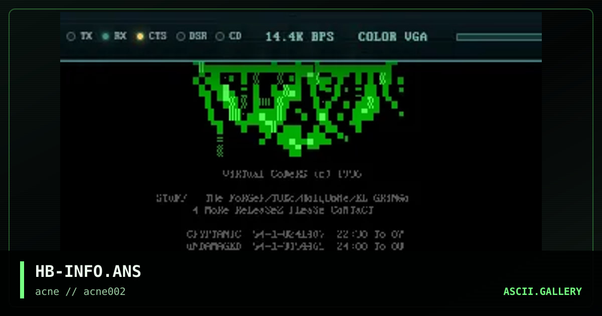HB-INFO.ANS, by holybone, 1996