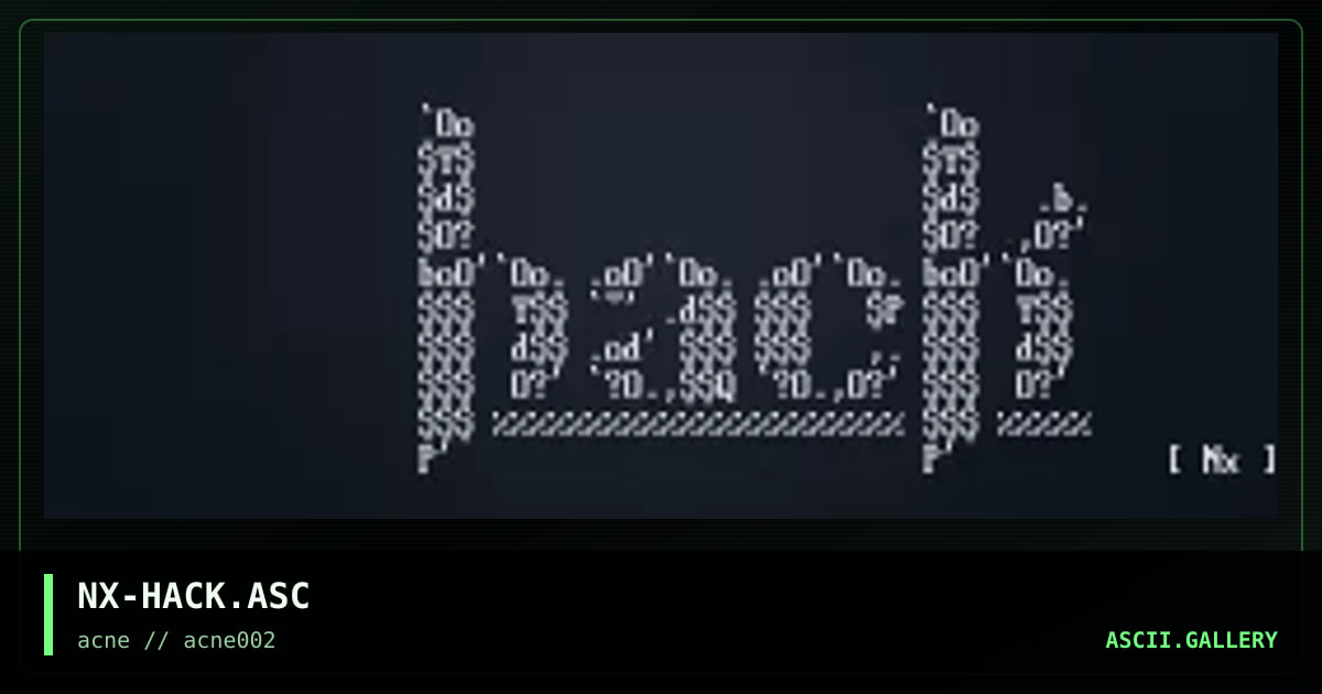NX-HACK.ASC, by nomad x, 1996