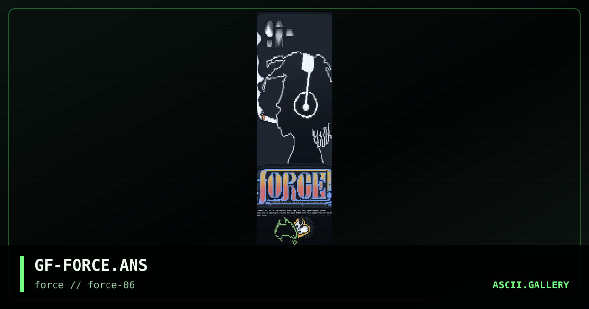 fORCE, kickin ass 96', by ghostface, 1996