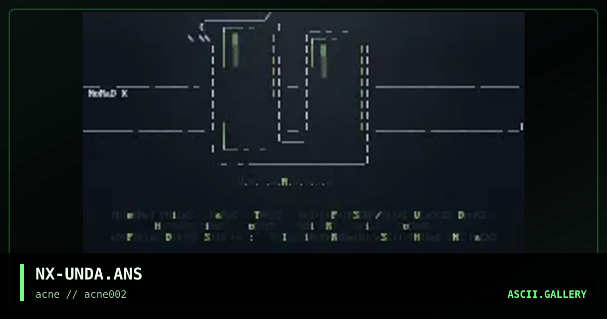 NX-UNDA.ANS, by nomad x, 1996