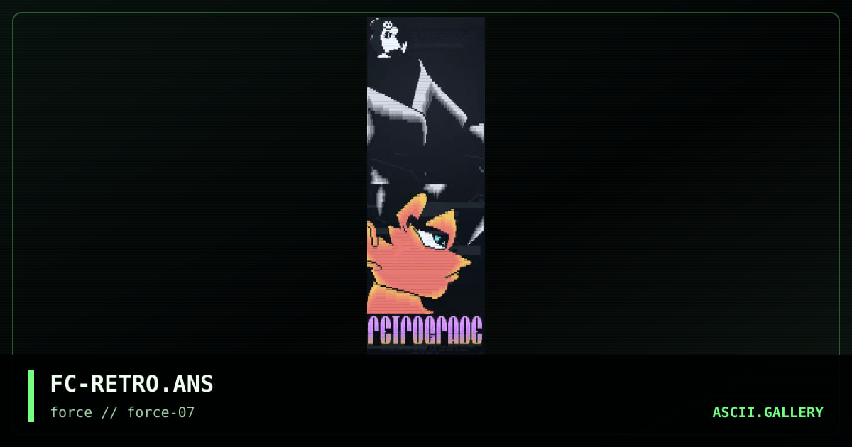 Retrograde, by fruitcake, 1996