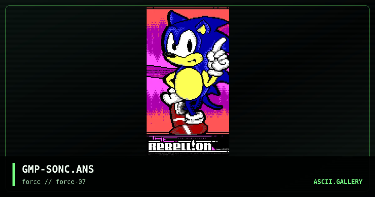 The Rebellion, by grump, 1996
