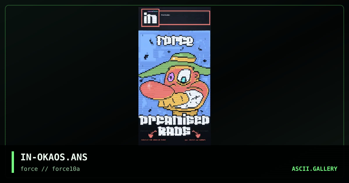 ORGANiSEd kAOS, by insane-force, 1996