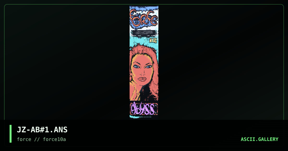 Abyss, by jez, 1996