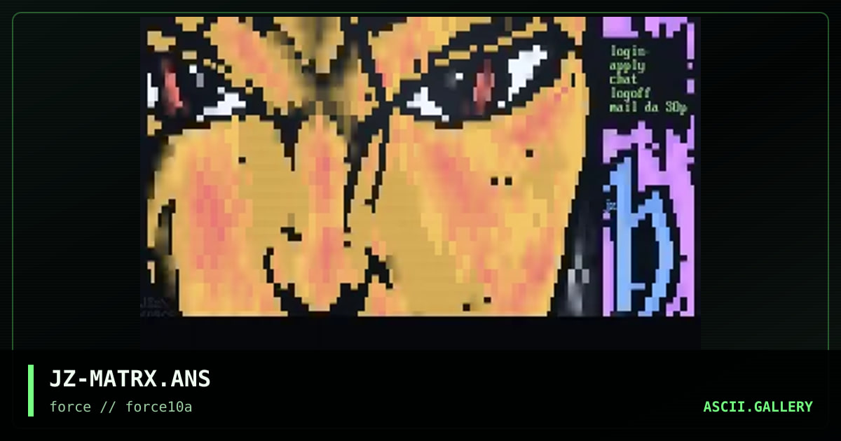 Matrix, by jez, 1996