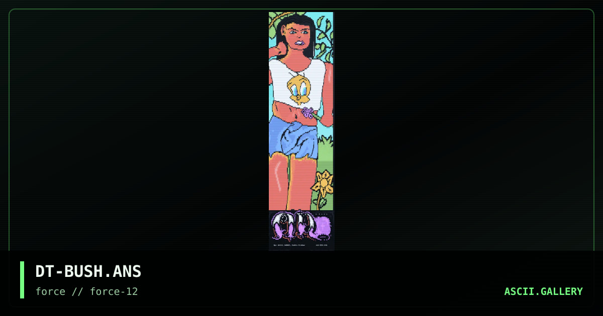 DT-BUSH.ANS, by demonic tutor, 1996