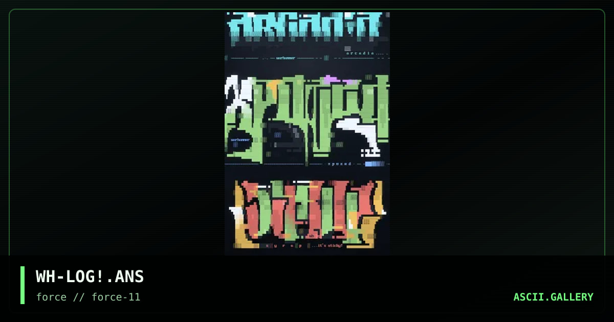 Logo cluster, by warhammer, 1996