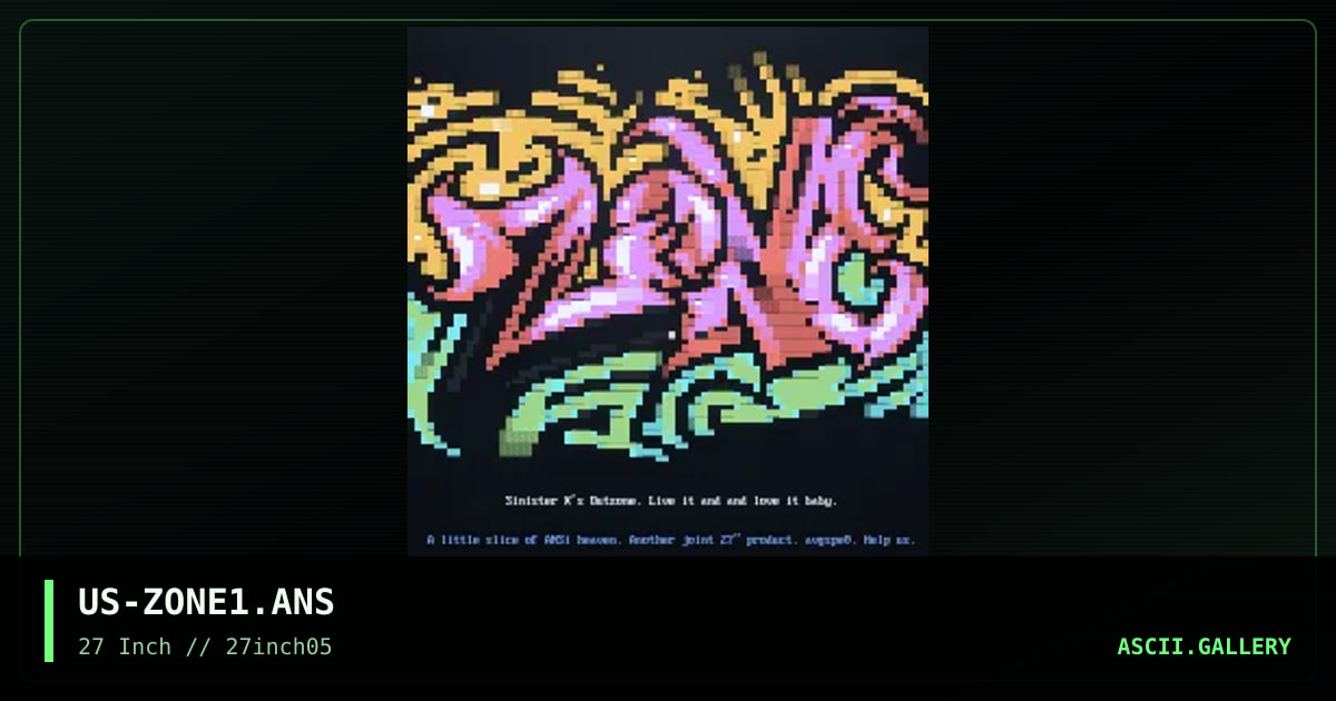US-ZONE1.ANS, by avenging angel, spear, 2003