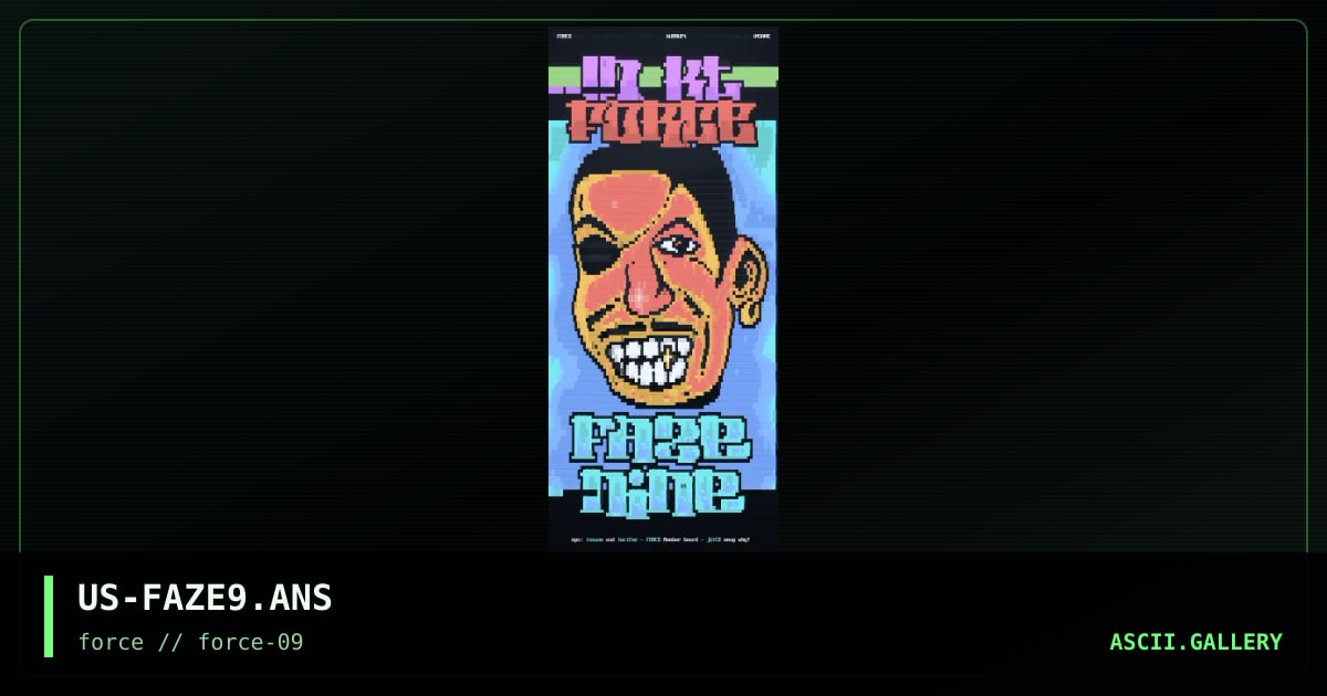 fAZE NiNE, by kurrupt, insane-force, 1996