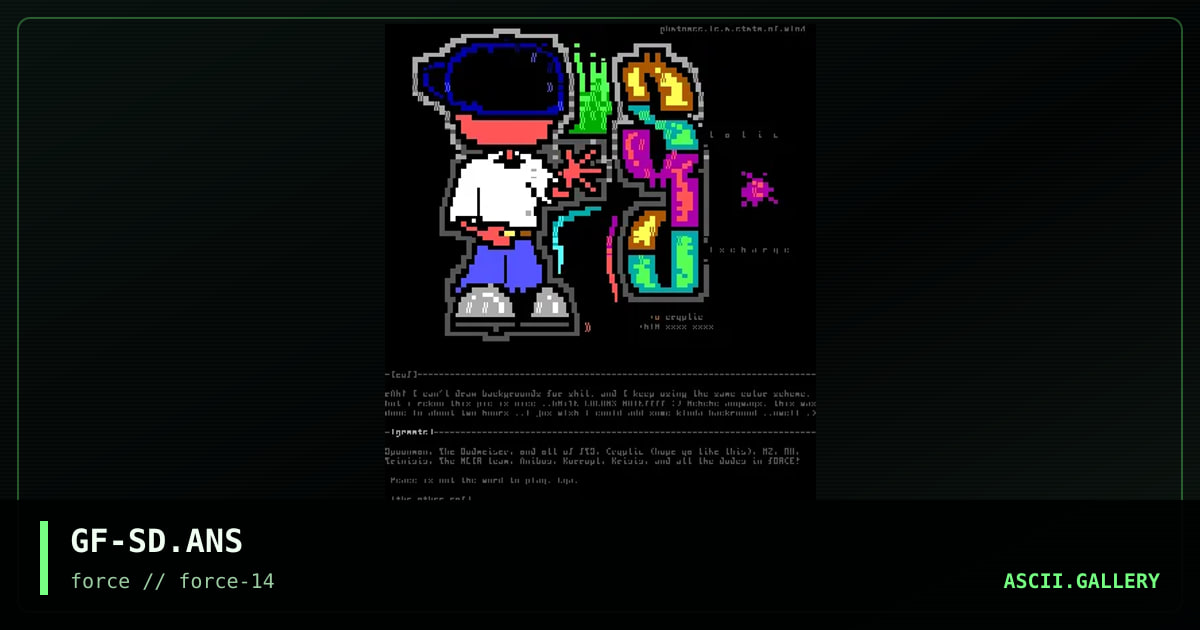 Static Discharge Picture, by griffin, 1996