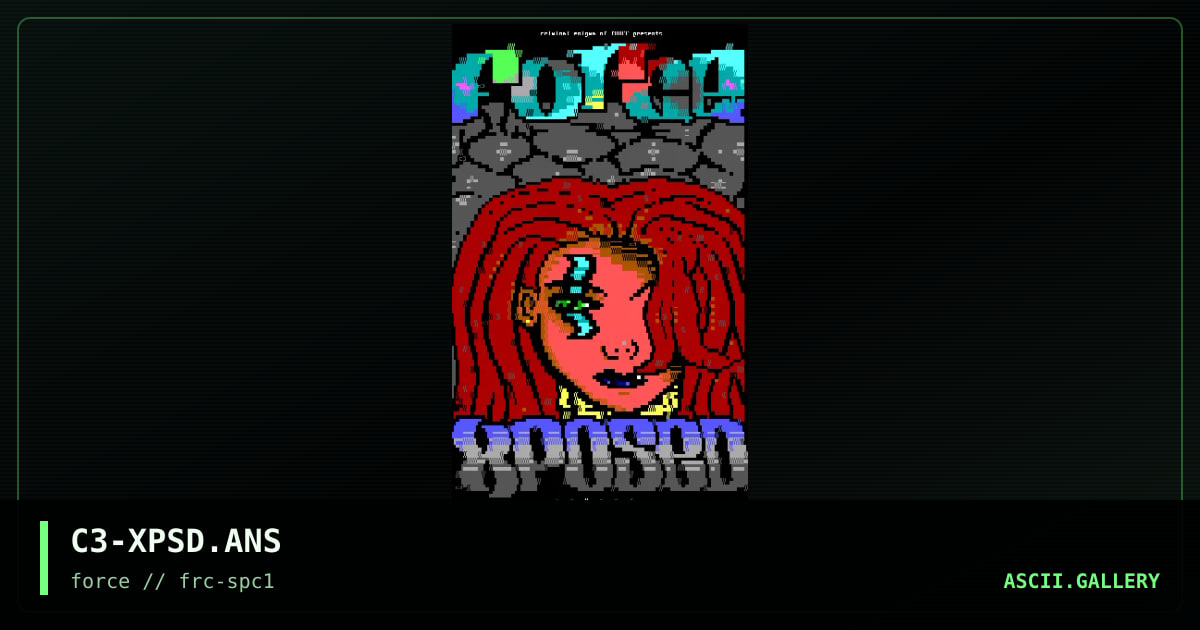 xpOsed, by criminal enigma, 1996