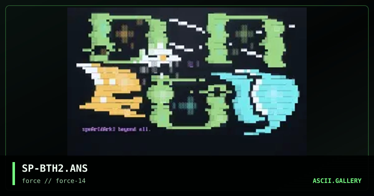 SP-BTH2.ANS, by spear, 1996