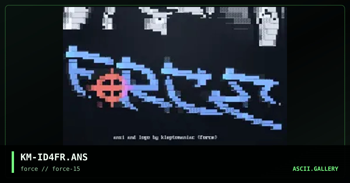 Force Promo, by kleptomaniac, 1997