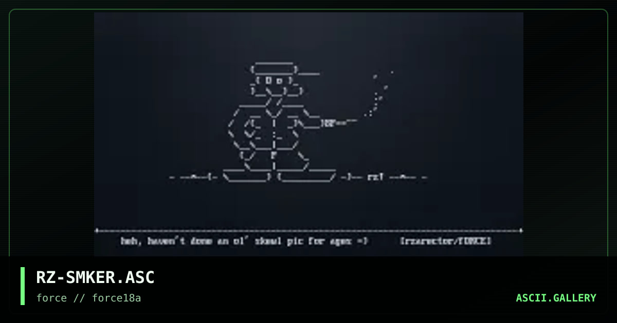 smoker doOd, by rzarector, 1997